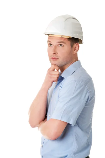 Architect thinking — Stock Photo, Image