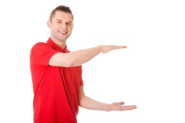 Adam gösteren kopya alanı