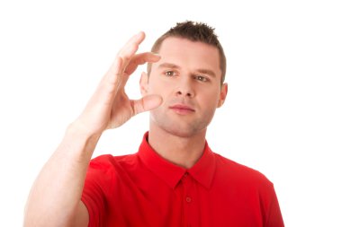 Adam gösteren kopya alanı