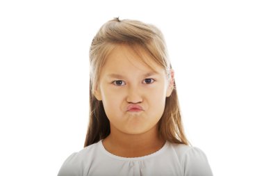 kızgın küçük kız