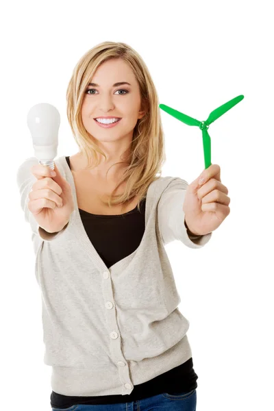 Green energy concept — Stock Photo, Image