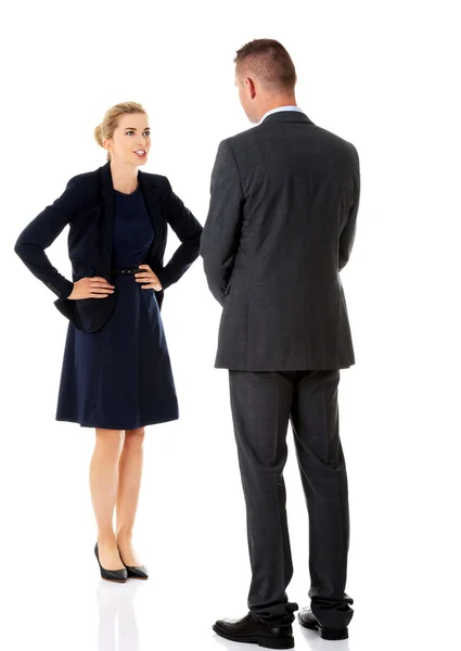 Professional conversation — Stock Photo, Image