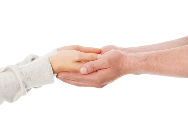 Couple holding hands — Stock Photo, Image