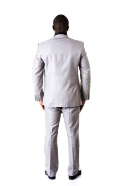 Afrika işadamı geri duran