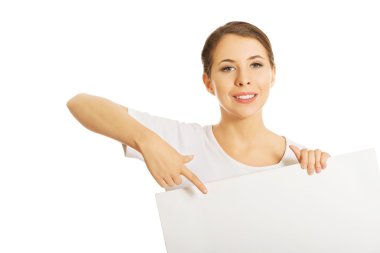 kadın holding beyaz bayrak