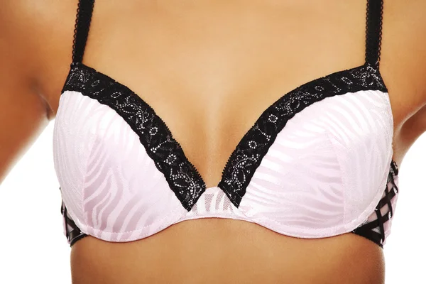 Womans pink bra — Stock Photo, Image