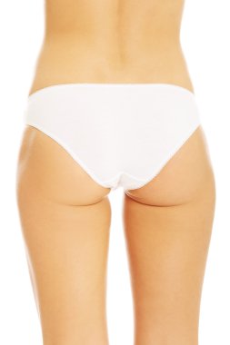 Kadının serseri beyaz külot