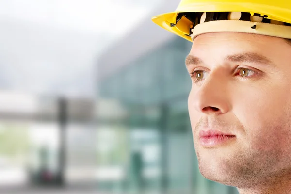 Portrait of handsome engineer — Stock Photo, Image