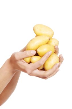 patates tutan eller