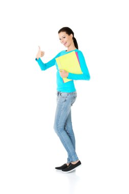 Başparmak telafi kadın