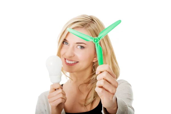 Green energy concept — Stock Photo, Image