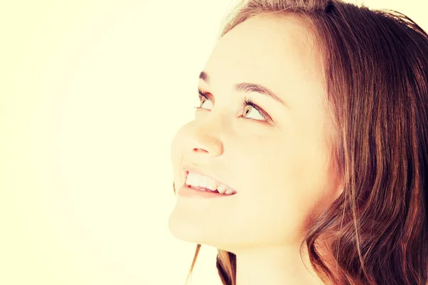 Young woman looking away — Stock Photo, Image