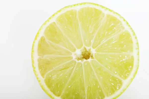 Slice of fresh juicy lemon — Stock Photo, Image