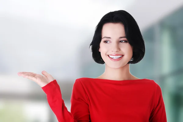 Mulher feliz — Fotografia de Stock