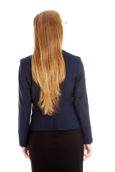 Businesswoman back view — Stock Photo, Image