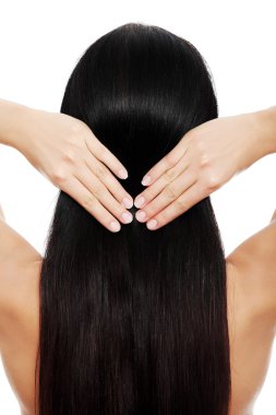 kadın saçları çok dokunaklı