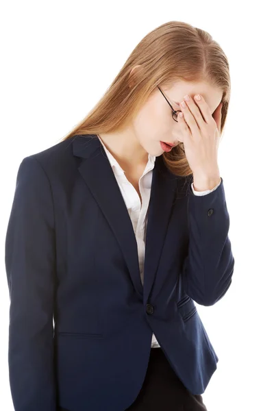 Worried woman — Stock Photo, Image