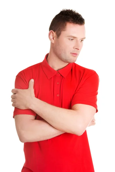 Handsome young thoughtful man — Stock Photo, Image