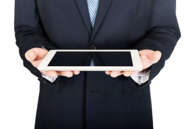 Dijital tablet holding erkek eller