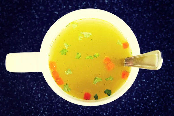 Гарячі овочевий суп . — стокове фото
