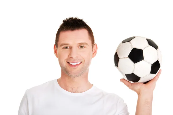 Yaong hombre con pelota de fútbol — Foto de Stock