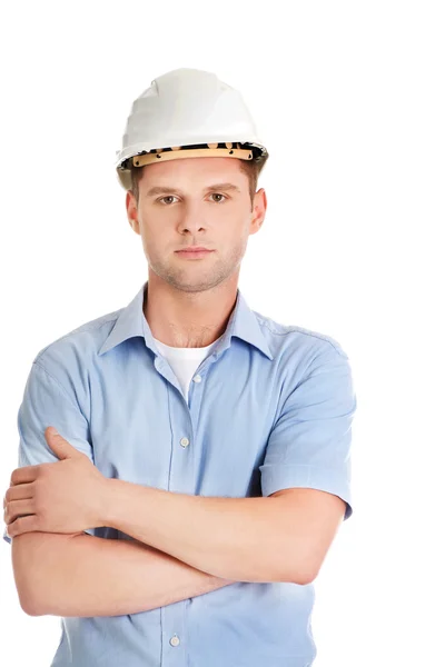 Retrato de un ingeniero guapo — Foto de Stock