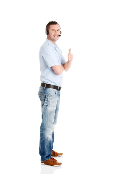 Customer service representative — Stock Photo, Image