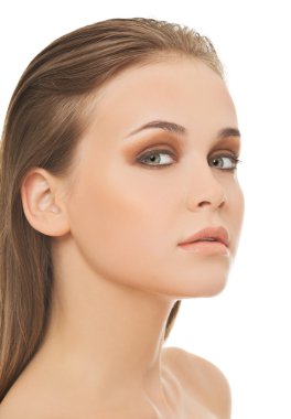 Güzel spa kadını.