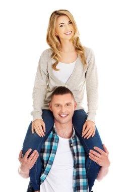 Mutlu bir çiftin portresi