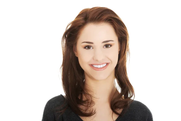 Young casual woman style. Studio portrait — Stock Photo, Image