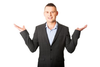 işadamı ile iki eli boş