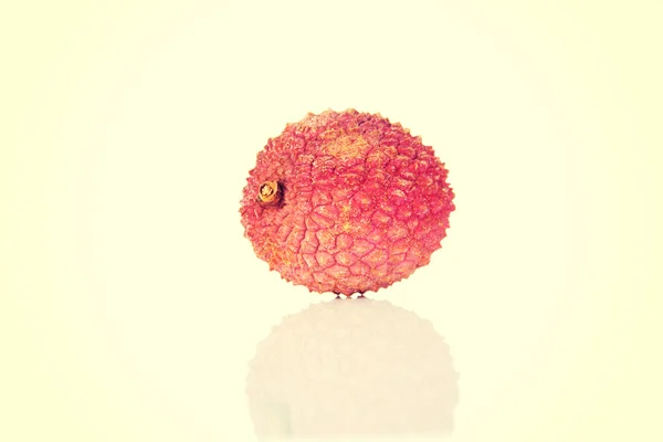 Un frutto di litchi separato . — Foto Stock