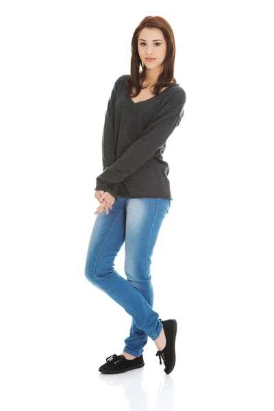 Young casual woman — Stock Photo, Image