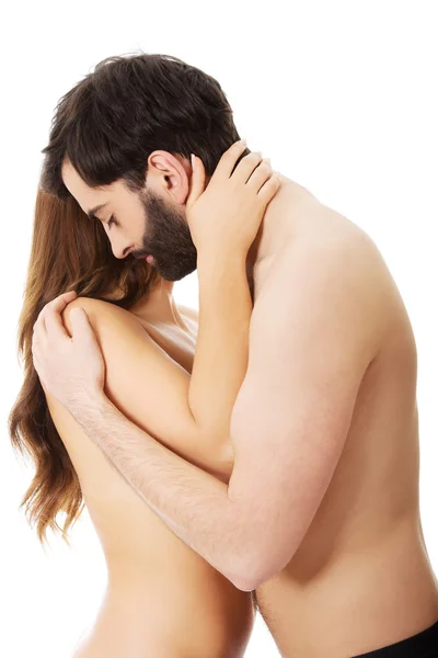 セクシーカップル抱擁. — ストック写真