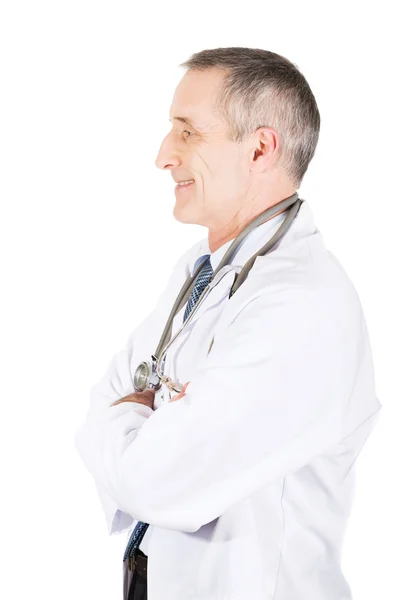 Male doctor with folded arms — Stock Photo, Image