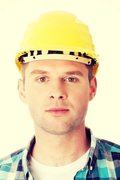 Handsome engineer in helmet — Stock Photo, Image