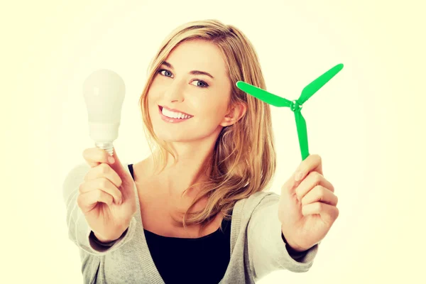 Green energy concept — Stock Photo, Image