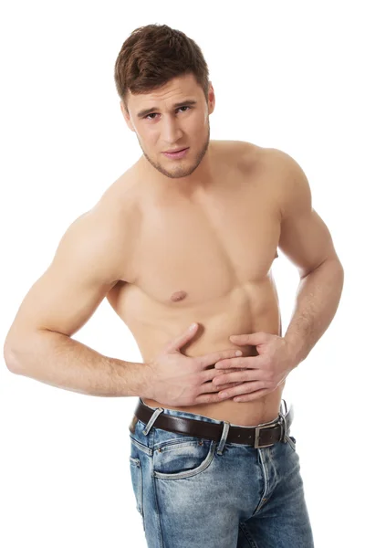 Sexy muscular man. — Stock Photo, Image