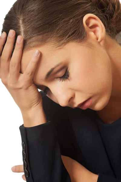 Bir sorun mu yaşıyorsunuz dalgın kadın