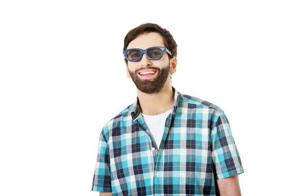 Young man with sunglasses. — Stock Photo, Image