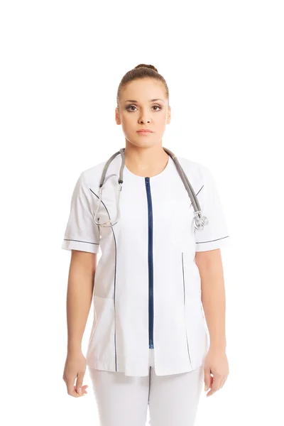 Fiducioso medico femminile — Foto Stock