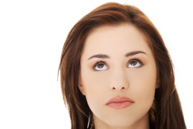 Yukarı Bakan Kadın