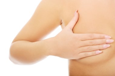 kadını muayene meme.