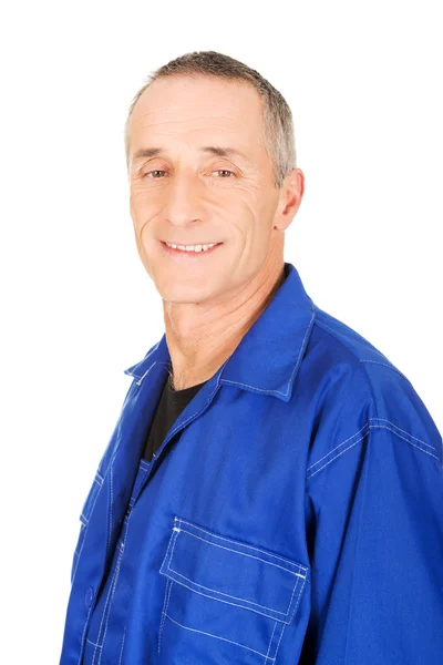 Smiling confident repairman — Stock Photo, Image