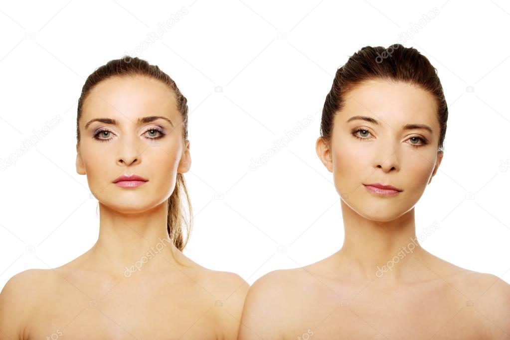 Two topless sisters — Stock Photo © piotr_marcinski #70480903