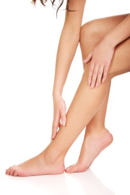 kadın umurunda bacaklarını hakkında.