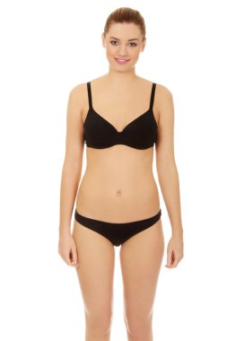 Bikini duran güzel kadın.