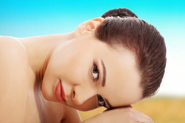 Hermosa mujer spa — Foto de Stock