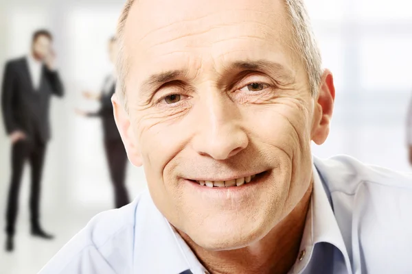 Happy smiling mature man. — Stock Photo, Image