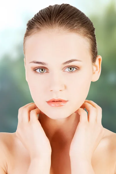 Beautiful spa woman. — Stock Photo, Image